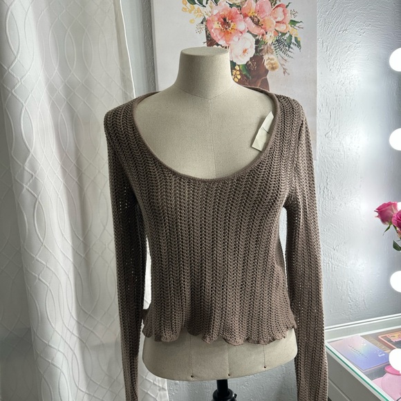 Abercrombie & fitch Brown Women's Sweater - Picture 2 of 5